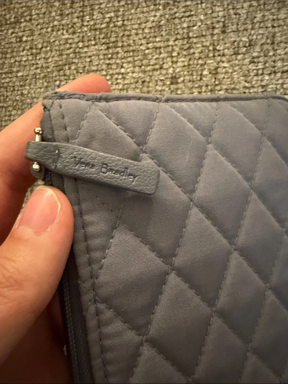 Vera Bradley compact quilted